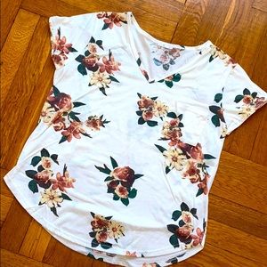 Ardene Floral Print Tee